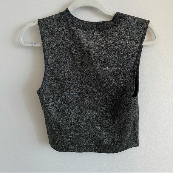 ALC Cropped Glitter Tank - Picture 3 of 3